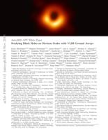 Studying Black Holes on Horizon Scales with VLBI Ground Arrays