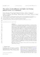 The nature of submillimetre and highly star-forming galaxies in the EAGLE simulation