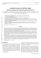 A spectral survey of an ultra-hot Jupiter. Detection of metals in the transmission spectrum of KELT-9 b