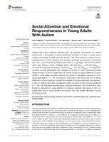 Social Attention and Emotional Responsiveness in Young Adults With Autism