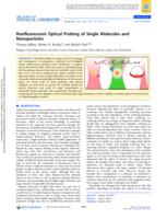 Nonfluorescent optical probing of single molecules and nanoparticles