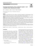 Functional characterization of the cannabinoid receptors 1 and 2 in zebrafish larvae using behavioral analysis