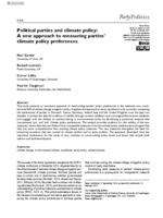 Political parties and climate policy: A new approach to measuring parties’ climate policy preferences