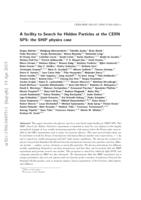 A facility to search for hidden particles at the CERN SPS: the SHiP physics case