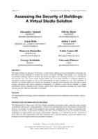 Assessing the security of buildings: A virtual studio solution. ISCRAM 2016 Conference, Rio de Janeiro