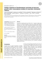 Cellular responses of Saccharomyces cerevisiae at near-zero growth rates: transcriptome analysis of anaerobic retentostat cultures