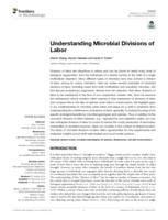 Understanding Microbial Divisions of Labor