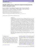 Magellan LDSS3 emission confirmation of galaxies hosting metal-rich Lyman α absorption systems