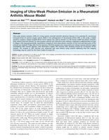 Imaging of Ultra-Weak Photon Emission in a Rheumatoid Arthritis Mouse Model