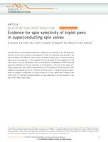 Evidence for spin selectivity of triplet pairs in superconducting spin valves