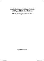 Insulin resistance in obese patients with type 2 diabetes mellitus : effects of a very low calorie diet