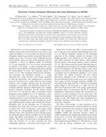 Electronic Friction Dominates Hydrogen Hot-Atom Relaxation on Pd(100)