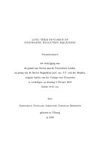 Long term dynamics of stochastic evolution equations