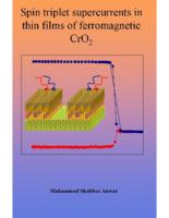 Spin triplet supercurrents in thin films of ferromagnetic CrO2