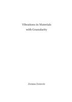 Vibrations in materials with granularity