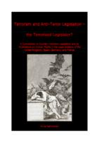 Terrorism and anti-terror legislation - the terrorised legislator? A comparison of counter-terrorism legislation and its implications on human rights in the legal systems of the United Kingdom, Spain, Germany, and France