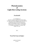 Photodynamics of Light Harvesting Systems