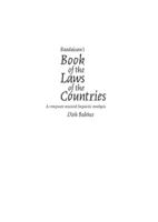 Bardaisan's Book of the Laws of the Countries : a computer-assisted linguistic analysis