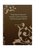 Targeting the humoral immune system of patients with rheumatoid arthritis