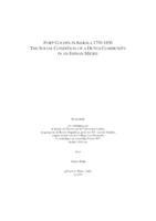 Fort Cochin in Kerala 1750-1830 : the social condition of a Dutch community in an Indian milieu