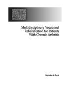 Multidisciplinary vocational rehabilitation for patients with chronic arthritis