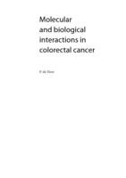 Molecular and biological interactions in colorectal cancer.
