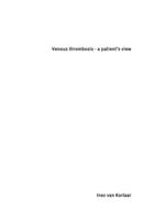 Venous thrombosis - a patient's view