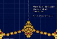 Molecule-assisted atomic chain formation : mechanisms and properties of new one-dimensional conductors