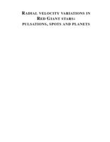 Radial velocity variations in red giant stars : pulsations, spots and planets