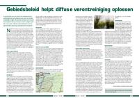 Gebiedsbeleid helpt diffuse verontreiniging oplossen.