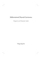 Differentiated thyroid carcinoma : diagnostic and therapeutic studies