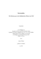 Kirchenbilder : der Kirchenraum in der holländischen Malerei um 1650