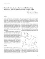 Samnite Sanctuaries Surveyed: Preliminary Report of the Sacred Landscape Project 2004