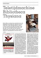 Teletijdmachine Bibliotheca Thysiana