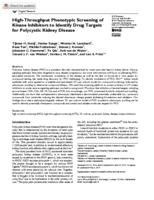 High-Throughput Phenotypic Screening of Kinase Inhibitors to Identify Drug Targets for Polycystic Kidney Disease