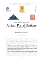 Kenya: West Kenya postmarks