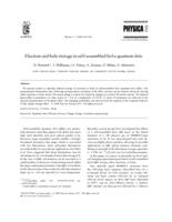 Electron and hole storage in self-assembled InAs quantum dots