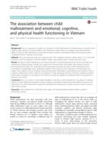 The association between child maltreatment and emotional, cognitive, and physical health functioning in Vietnam