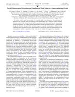 Partial-Measurement Backaction and Nonclassical Weak Values in a Superconducting Circuit