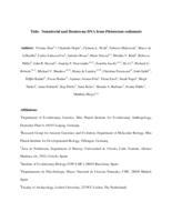 Neandertal and Denisovan DNA from Pleistocene sediments