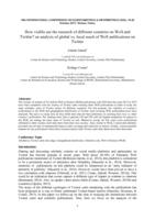 How visible are the research of different countries: an analysis of global vs. local reach of WoS publications on Twitter