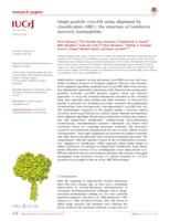 Single-particle cryo-EM using alignment by classification (ABC): the structure of Lumbricus terrestris haemoglobin