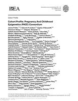 Cohort Profile: Pregnancy And Childhood Epigenetics (PACE) Consortium.
