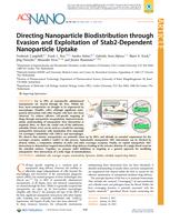 Directing Nanoparticle Biodistribution through Evasion and Exploitation of Stab2-Dependent Nanoparticle Uptake