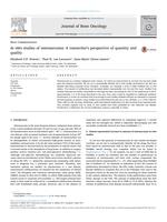 In vitro studies of osteosarcoma: a researcher's perspective of quantity and quality