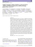 Angular momentum evolution of galaxies over the past 10 Gyr: a MUSE and KMOS dynamical survey of 400 star-forming galaxies from z = 0.3 to 1.7