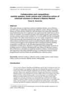 Collaboration and competition: market queens, trade unions and collective action of informal workers in Ghana’s Makola Market