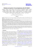 Shadows and spirals in the protoplanetary disk HD 100453