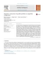 Automatic construction of parallel portfolios via algorithm configuration