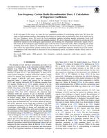 Low-frequency Carbon Radio Recombination Lines. I. Calculations of Departure Coefficients